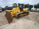Used Komatsu Dozer in yard